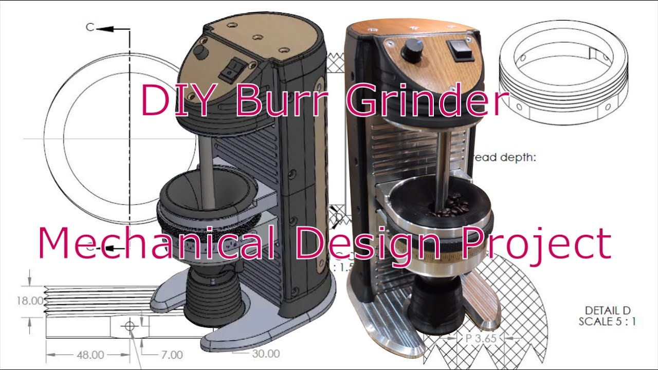 DIY Coffee Grinder - A Mechanical Design Project