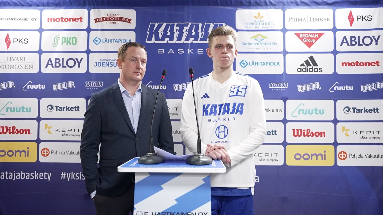 E. Hartikainen Oy Lehdistötilaisuus | Kataja Basket vs Kobrat | 74-78 (35-39) | 18.10.2025