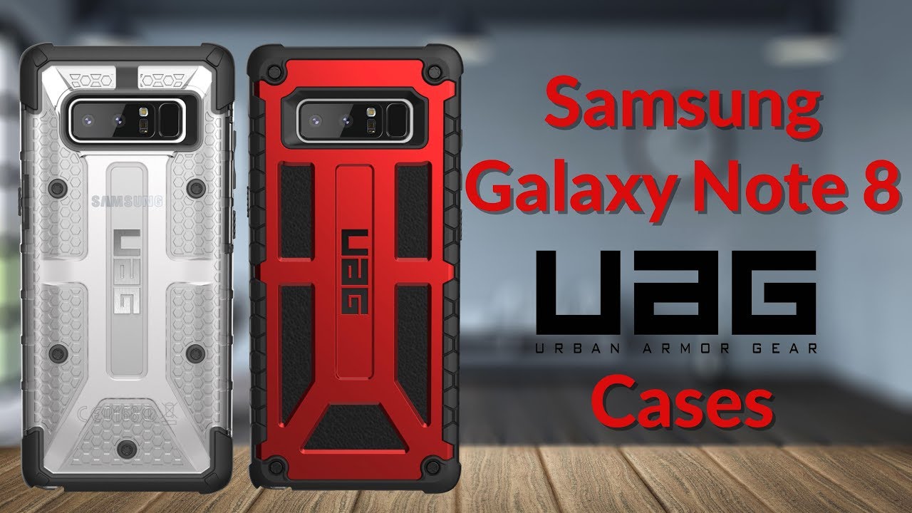 Samsung Galaxy Note 8 UAG Cases - YouTube Tech Guy