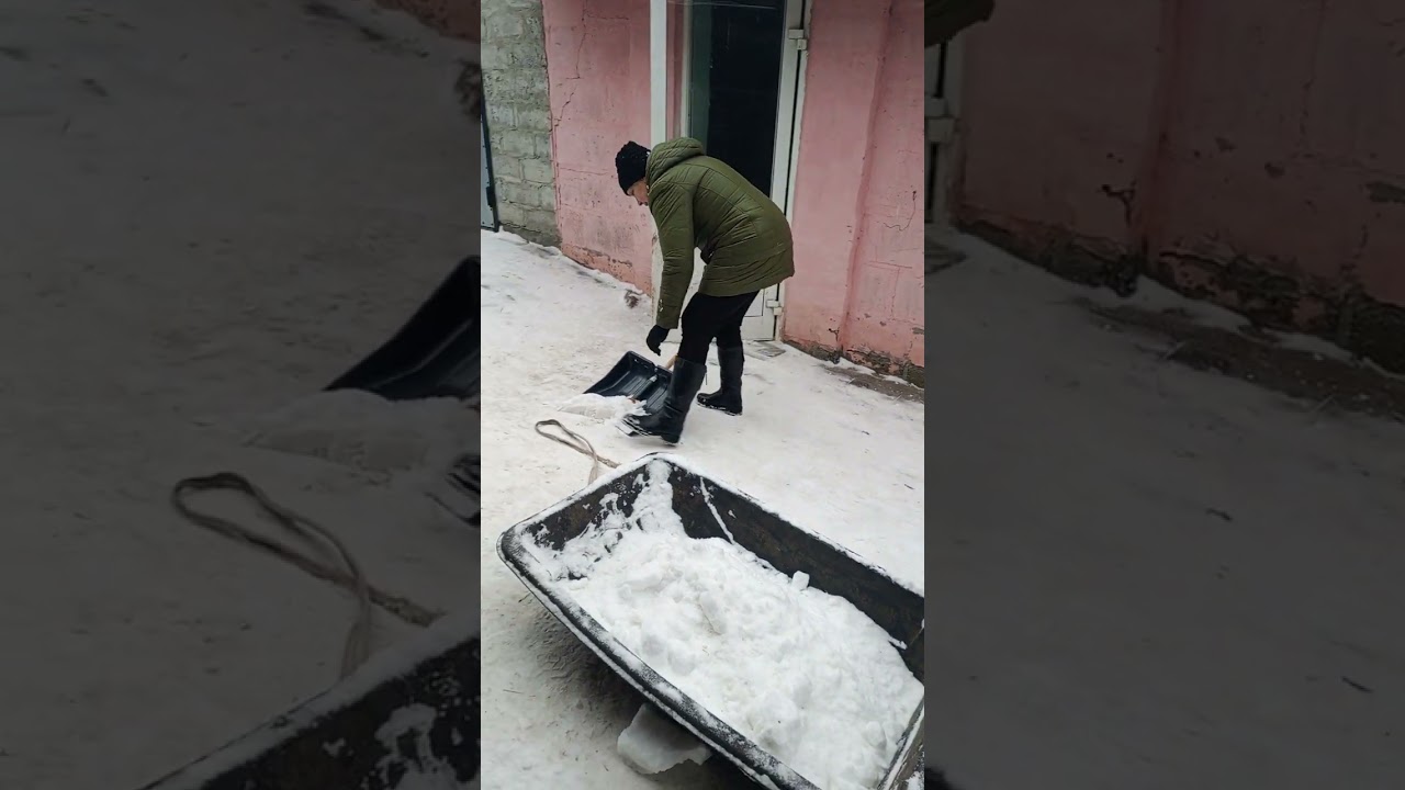 14 февраля 2026г., деревенский влог, готовимся к потеплению. 