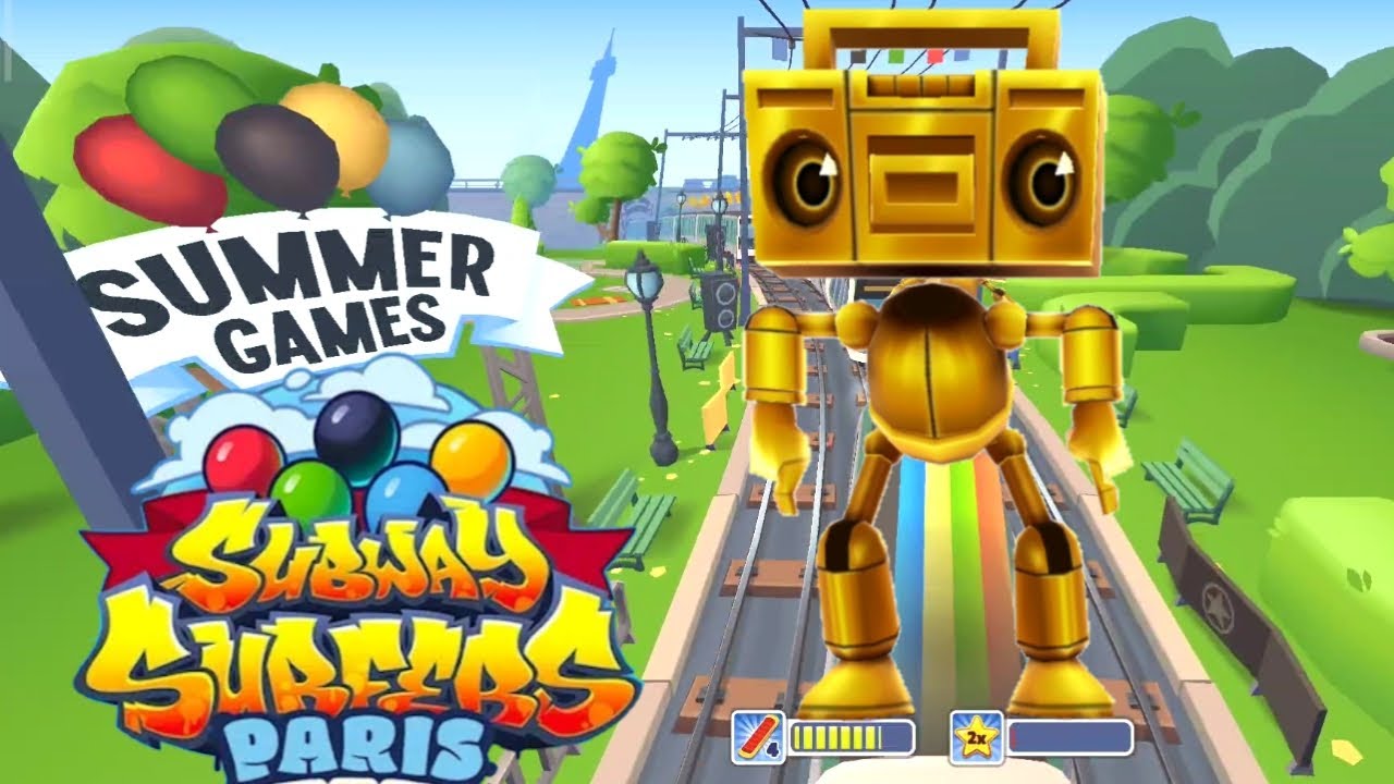SUBWAY SURFERS PARIS SUMMER GAMES 2024 : BOOMBOT