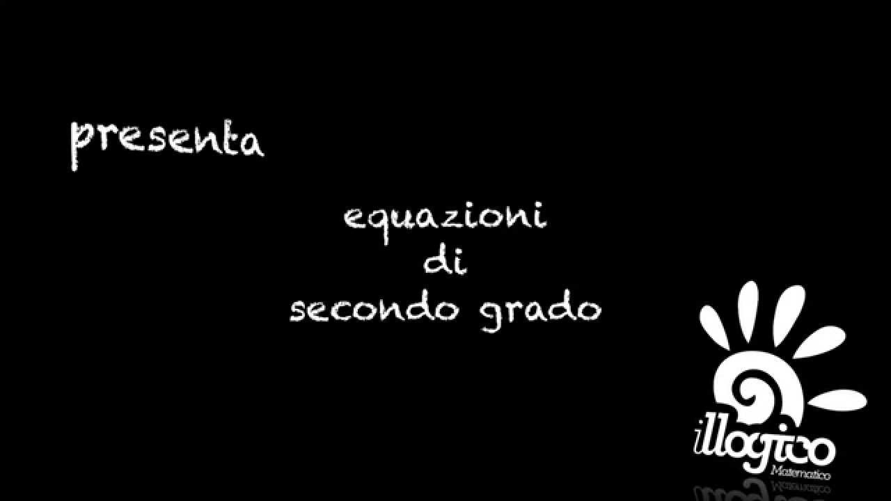 equazioni di secondo grado