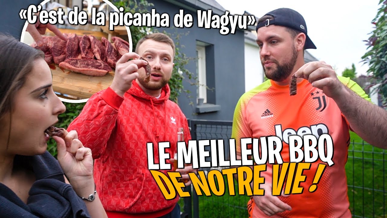 Le meilleur BBQ de notre vie... Picanha de Wagyu vs Black Angus avec Doc, Apo, Dobby & Pidi !