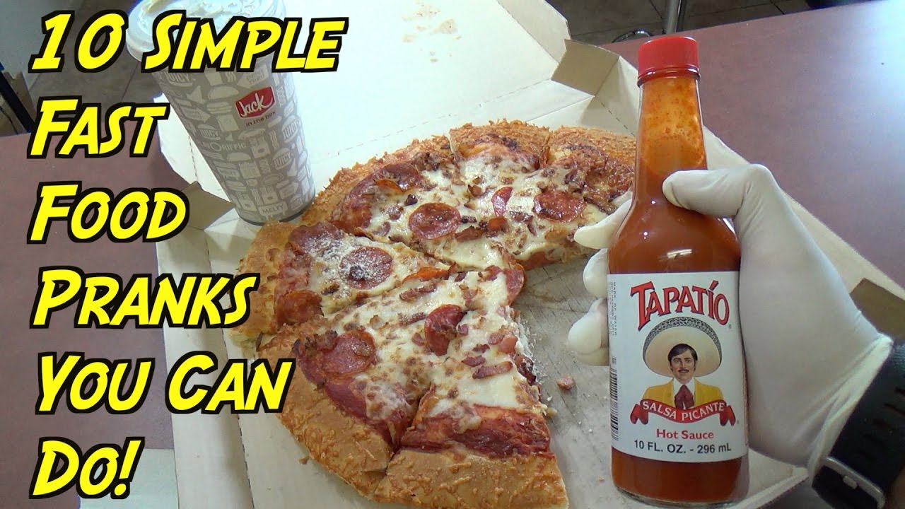 10 Simple Fast Food Pranks You Can Do- HOW TO PRANK (Evil Booby Traps) | Nextraker