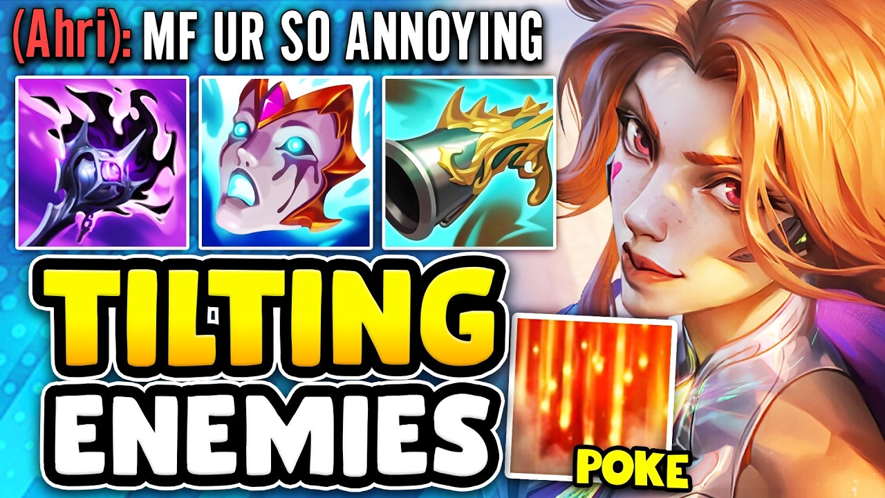 I tried the #1 Most ANNOYING Miss Fortune build... (JUST SPAM E ALL GAME)