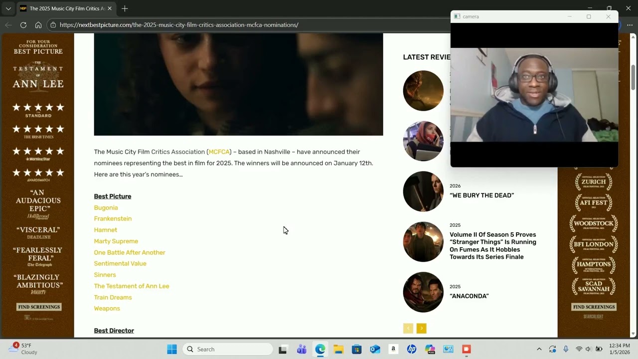 2026 Annie Awards & MCFCA Nomination Reactions!!!