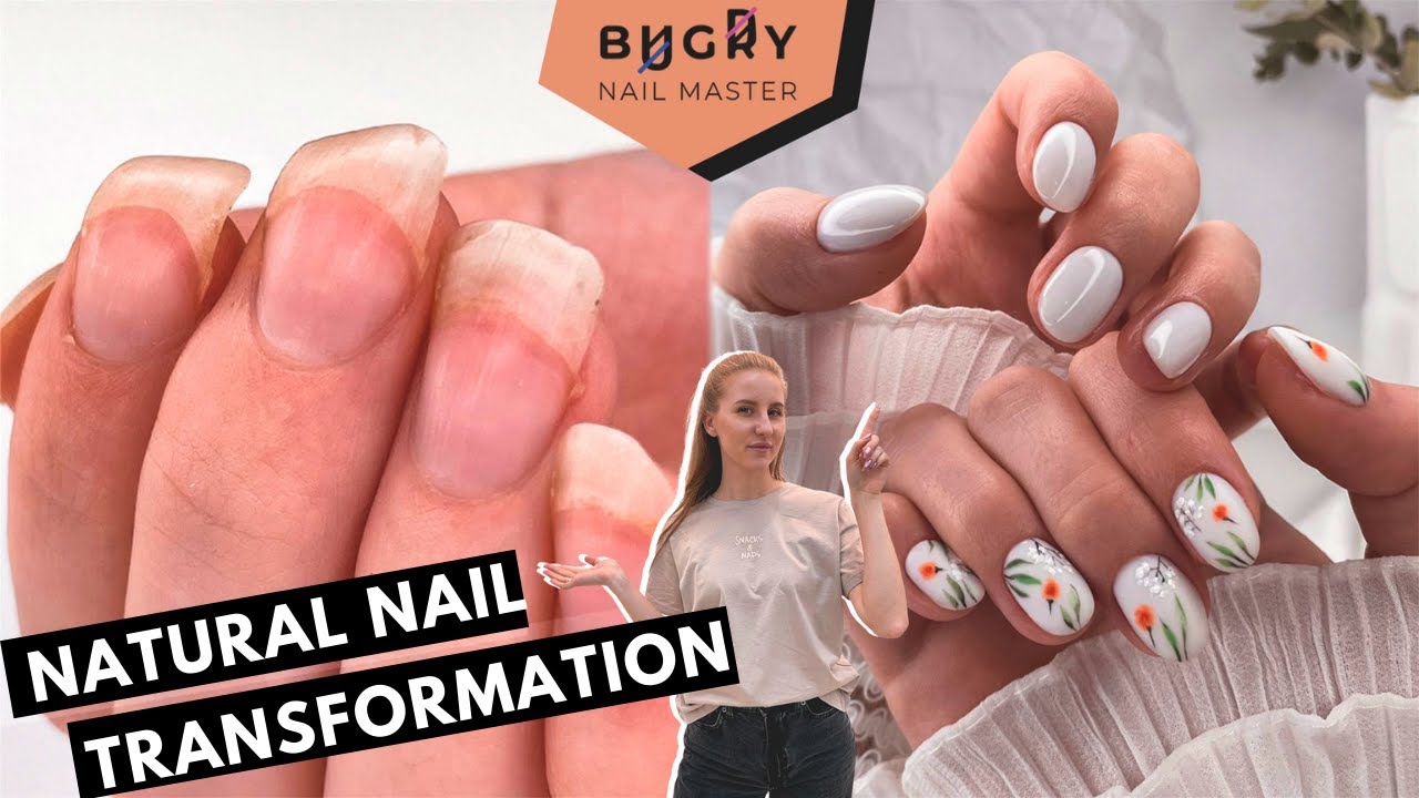 I CAN'T BELIEVE THEY WERE EVER LIKE THIS /PART 2 Transformation On Short Nails, Gel Mani