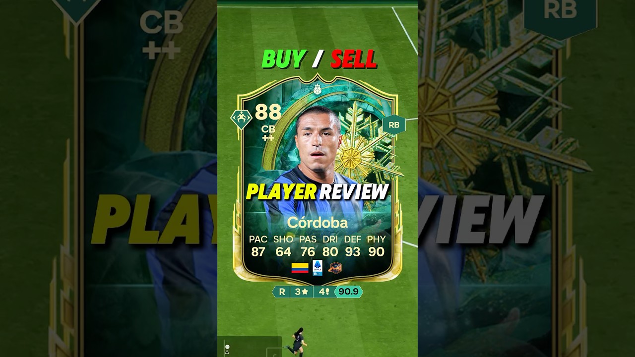 🇨🇴88 C&Oacute;RDOBA Review in FC26 - TAKE QUICK STEP💪🏽 #fc26 #eafc26 #winterwildcards #cordoba #review