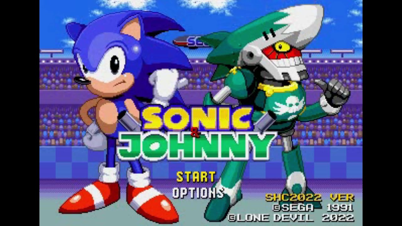Sonic Hack Longplay - Sonic & Johnny