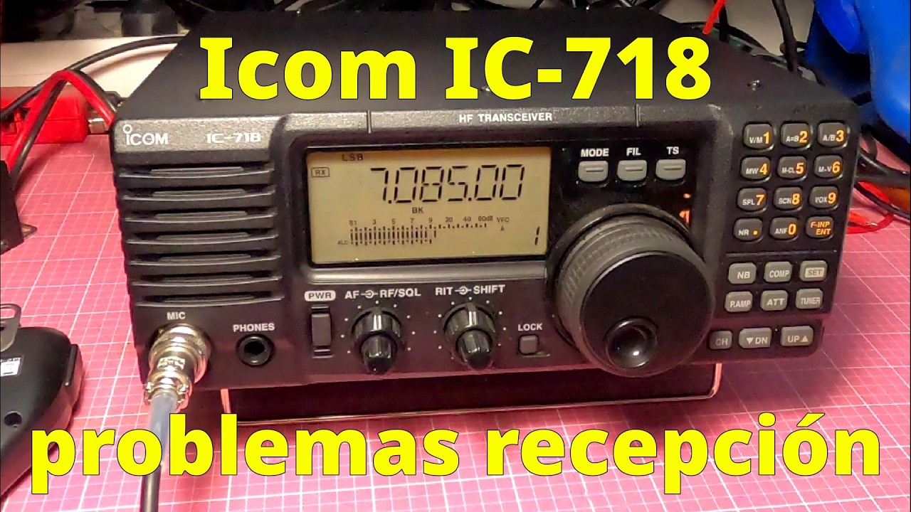 181 - IC718 REPAIR CAPATRES ATTENUATOR RECEPTION FAILURE