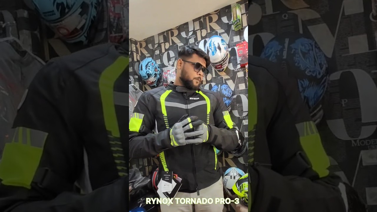 RYNOX TORNADO PRO - 3 RIDEING JACKET #shorts #short #youtubeshorts
