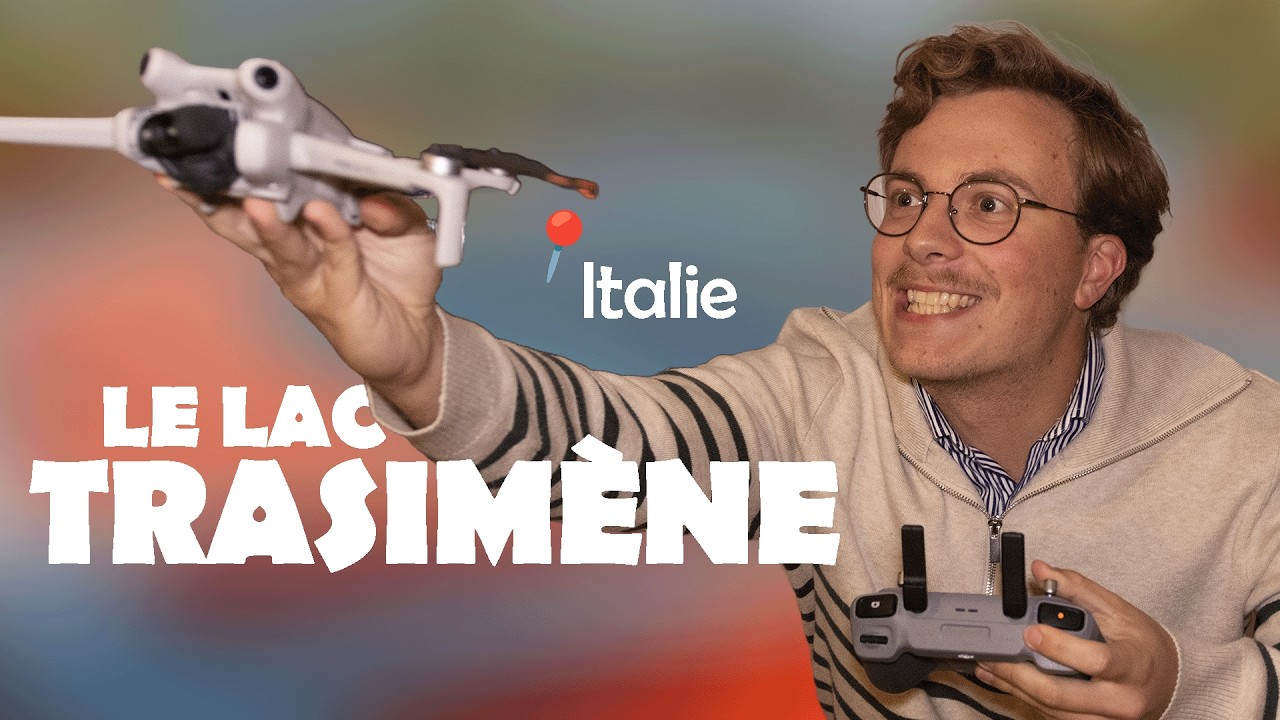 Le lac Trasimène - Drone