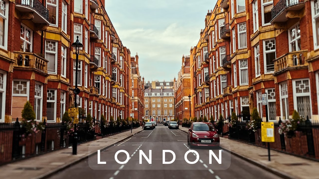 London Marylebone Walking Tour | London Walk 4K