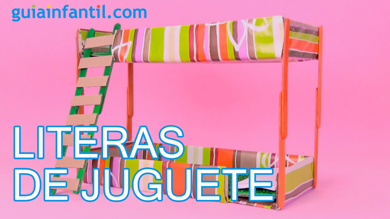 Cómo hacer unas literas de juguete | Manualidades infantiles
