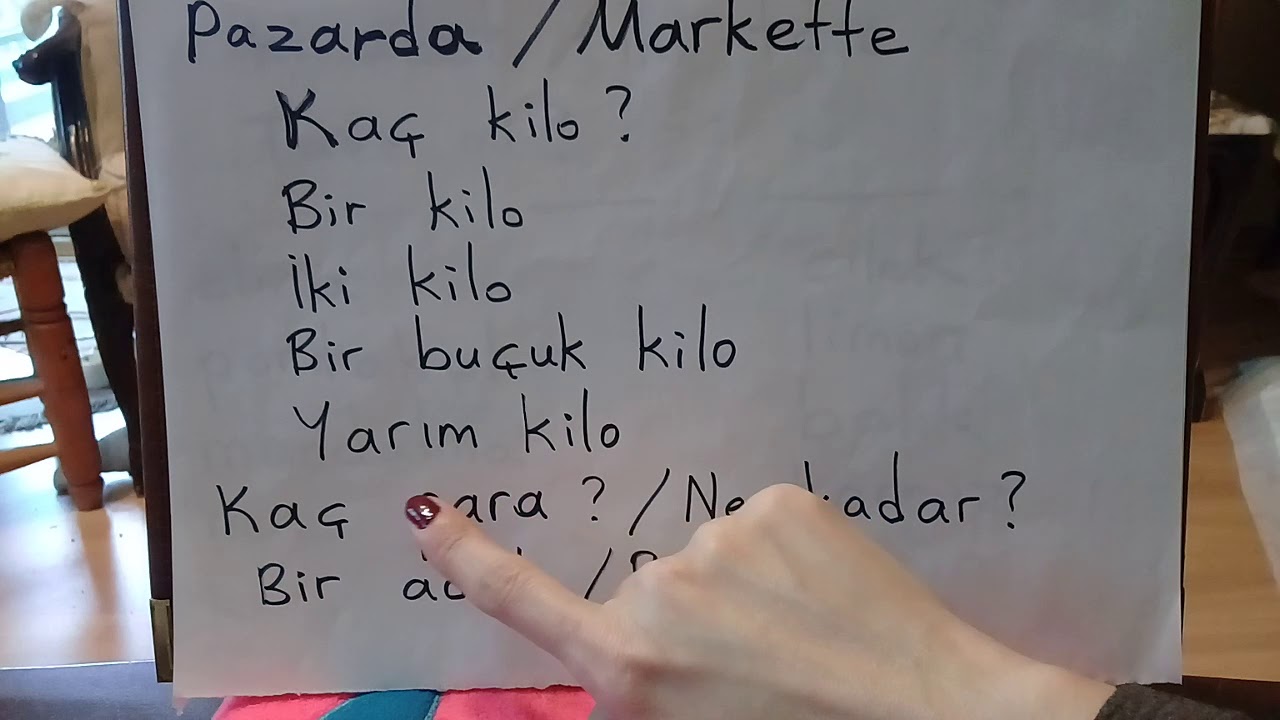 HOW TO SPEAK TURKISH AT THE BAZAAR AND THE MARKET lesson 26 #streettalk #streetturkish