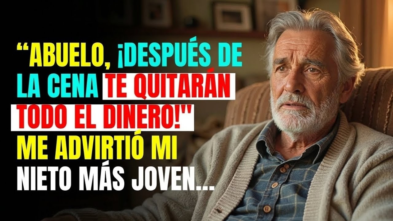Abuelo, ¡Después de la Cena Te Quitarán Todo el Dinero!