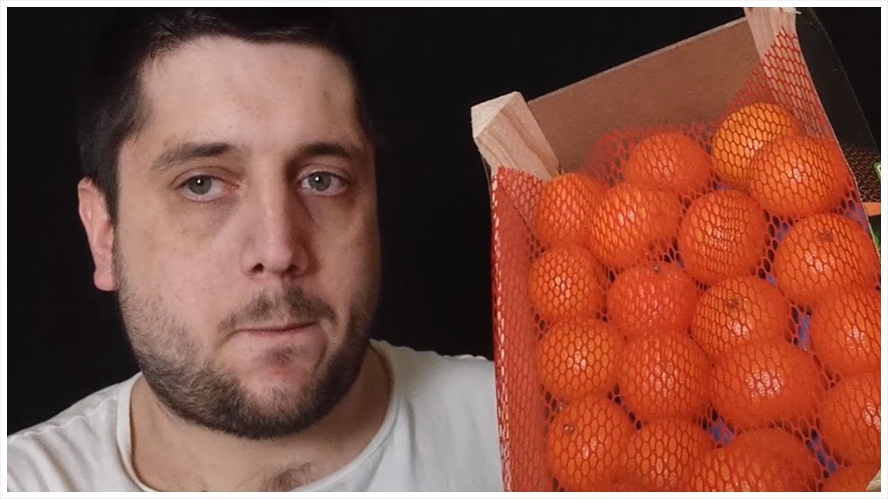 JE MANGE DES CLEMENTINES DEGUSTATION (ASMR FRANCAIS)
