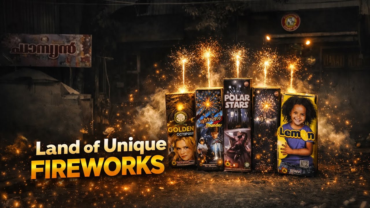 Vishu 2026 Special | Inside Kerala’s Biggest Crackers Stock 🔥 | Champion Fireworks Calicut |
