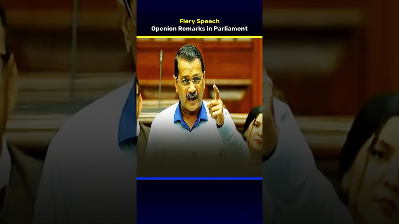 Arvind Kejriwal opening remarks in Parliament | Fiery Speech | Direct News