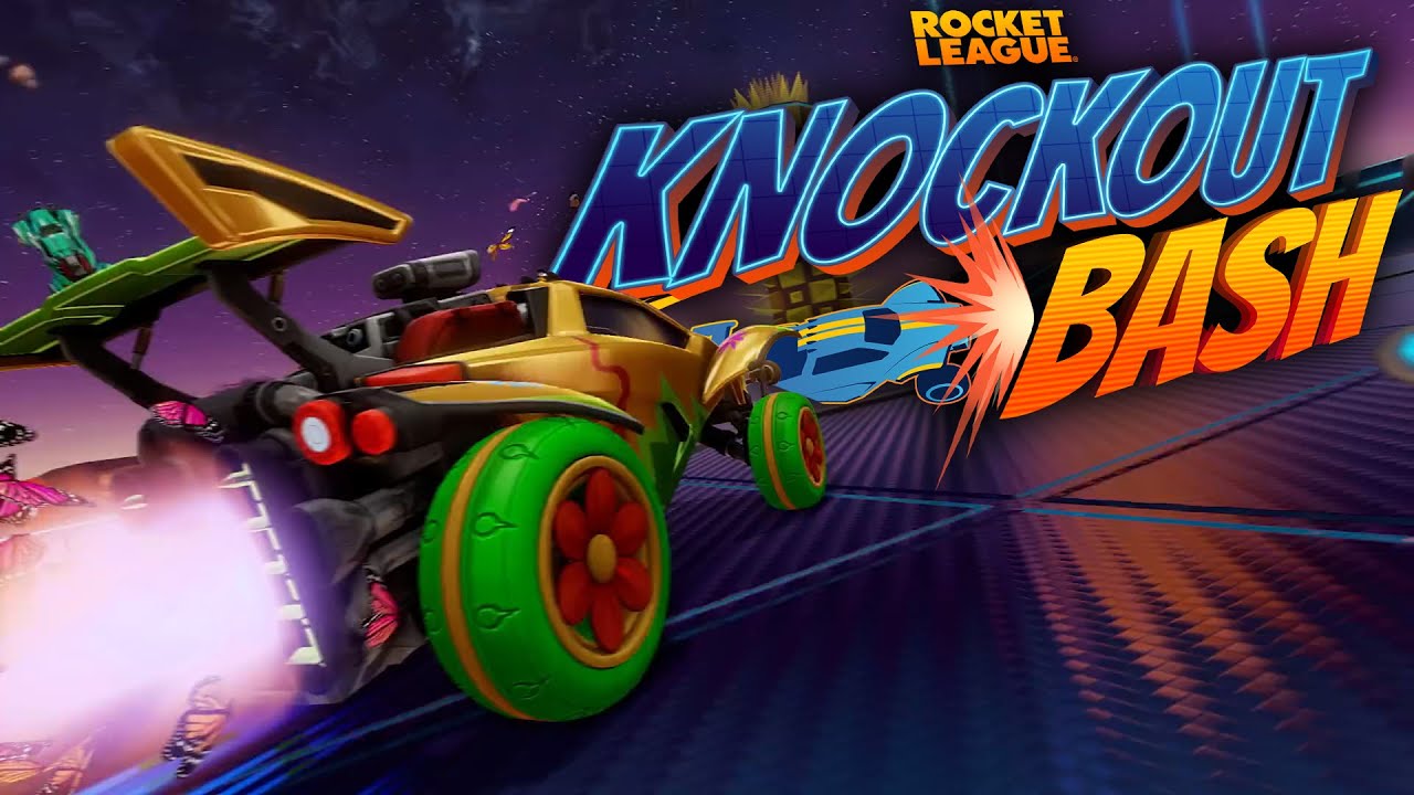 Trying out the NEW GAME MODE KNOCKOUT BASH in Rocket League