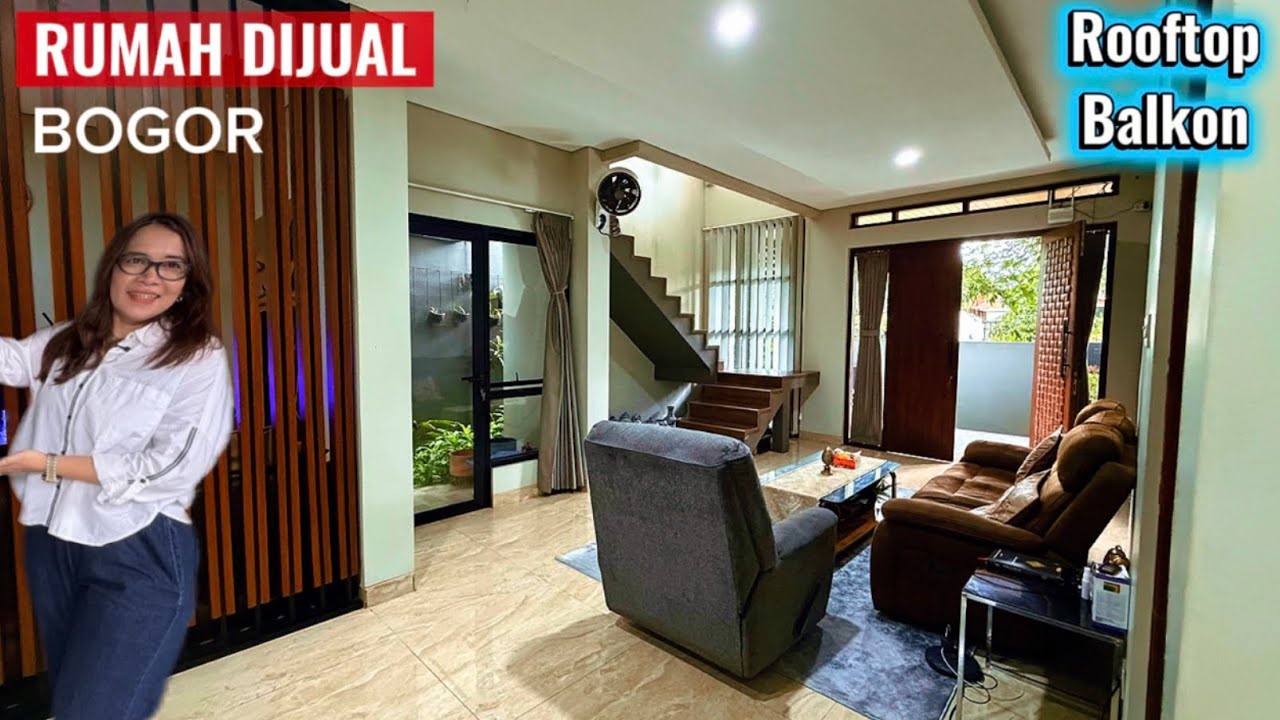 Rumah Mewah Dijual di Bogor LT 270 m&sup2; | Rooftop , Balkon ,Akses Dekat Tol Lokasi Strategis & Nyaman