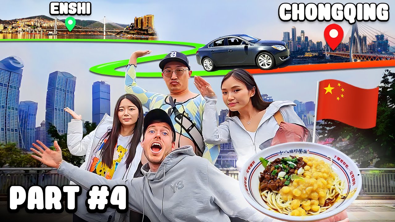 Our First Day in China's Most INSANE Megacity! - Road Trip to Chongqing Pt. 4