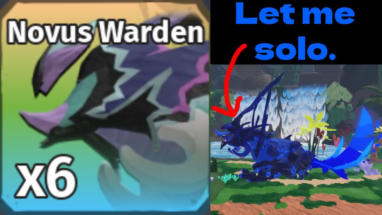 Kosing as the UNKILLABLE all terrain, Novus Warden! (Part 2) - Creatures of Sonaria