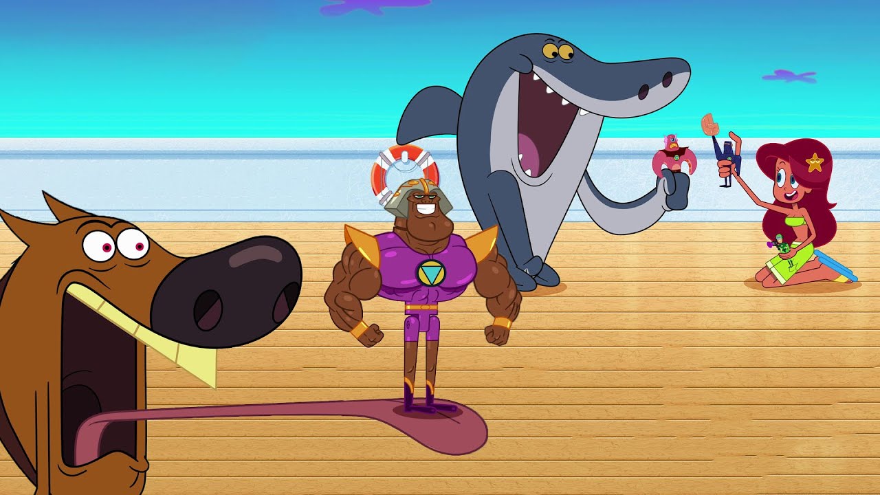 TEMPORADA 4 💥 ZIG e SHARKO🌴 O novo brinquedo 🤖 Português Brasil |  Cartoon for Kids