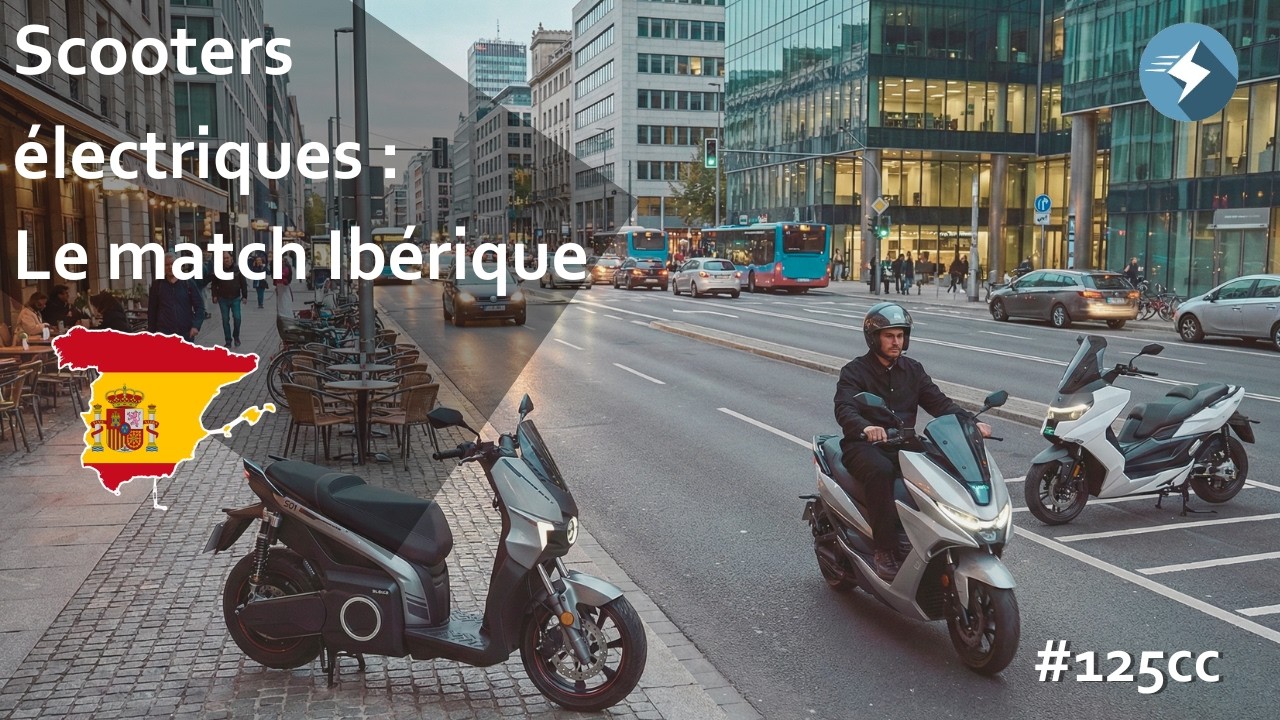 Les meilleurs scooters électriques #125cc en 2026 sont espagnols