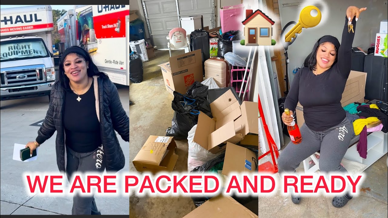 OUR LAST PACKING AND MOVING INTO OUR NEW HOME