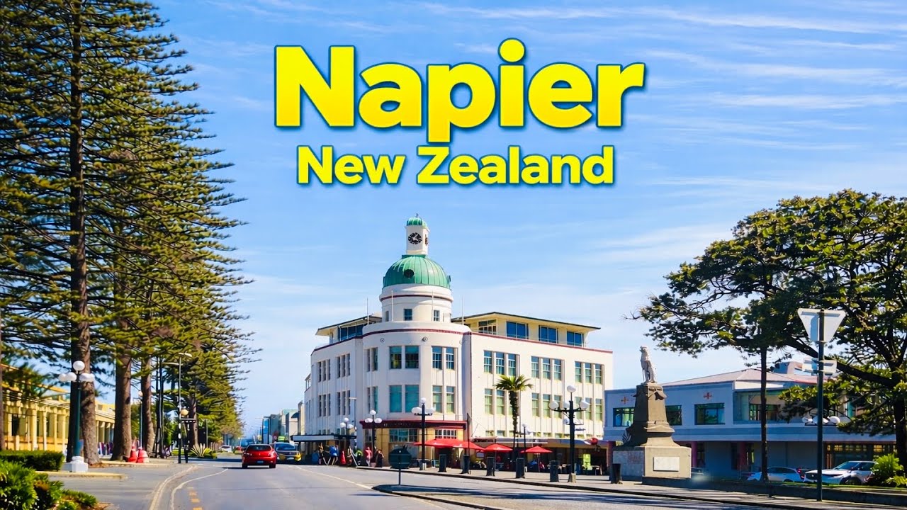 Napier NZ | Stunning Coastal City Tour | New Zealand 🇳🇿 