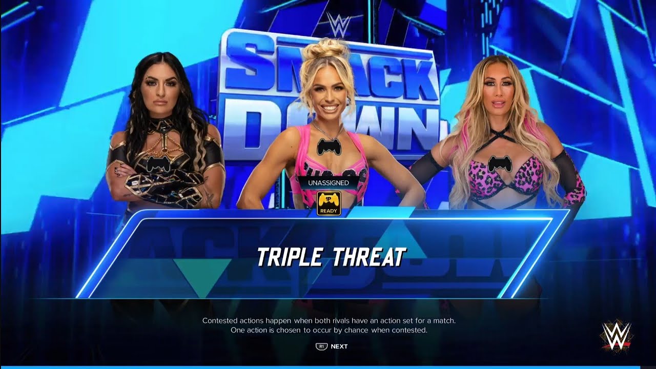 WWE 2k24 SMACK DOWN #1