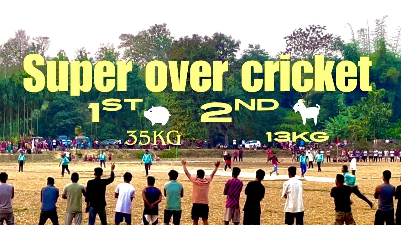 Super over || cricket tonnamen || wok🐖35kg || pon 🐐13 kg 1st ,2nd prices 