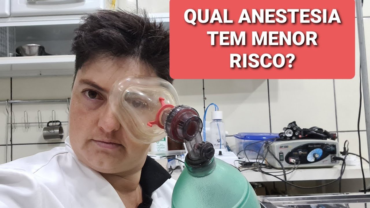ANESTESIA INALATÓRIA OU INTRAVENOSA?