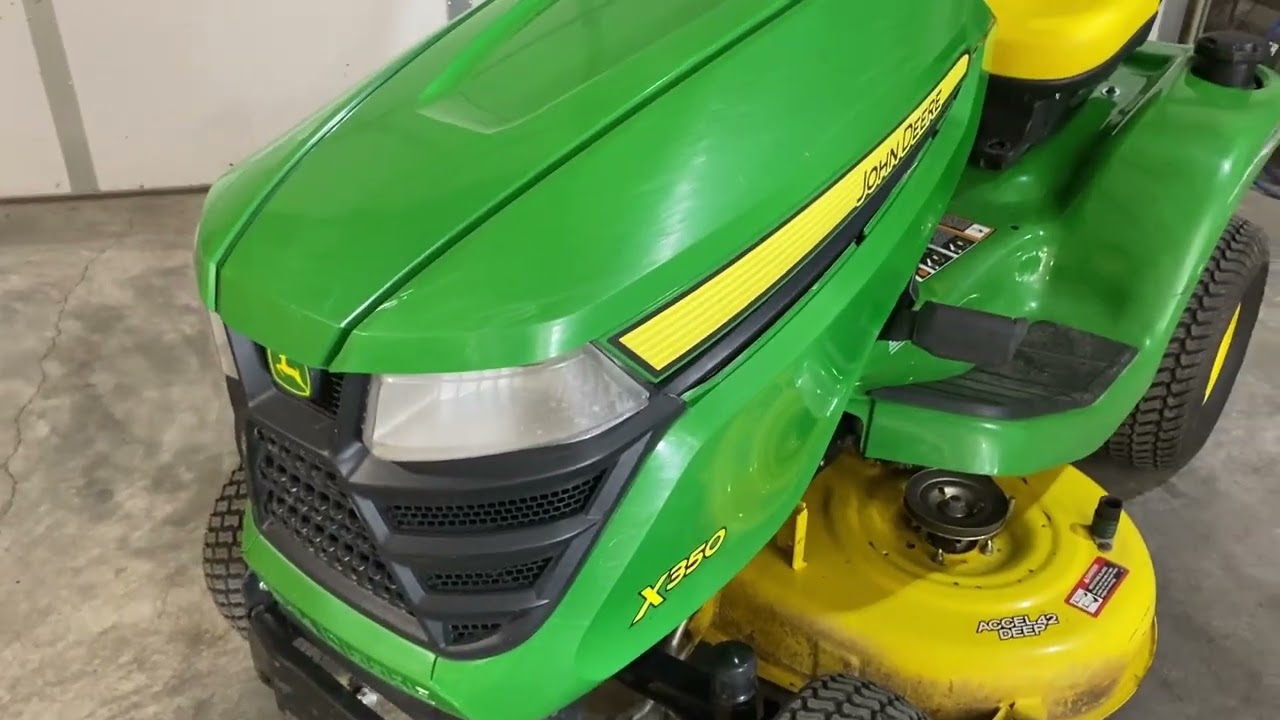 SOLD: John Deere X350 (42