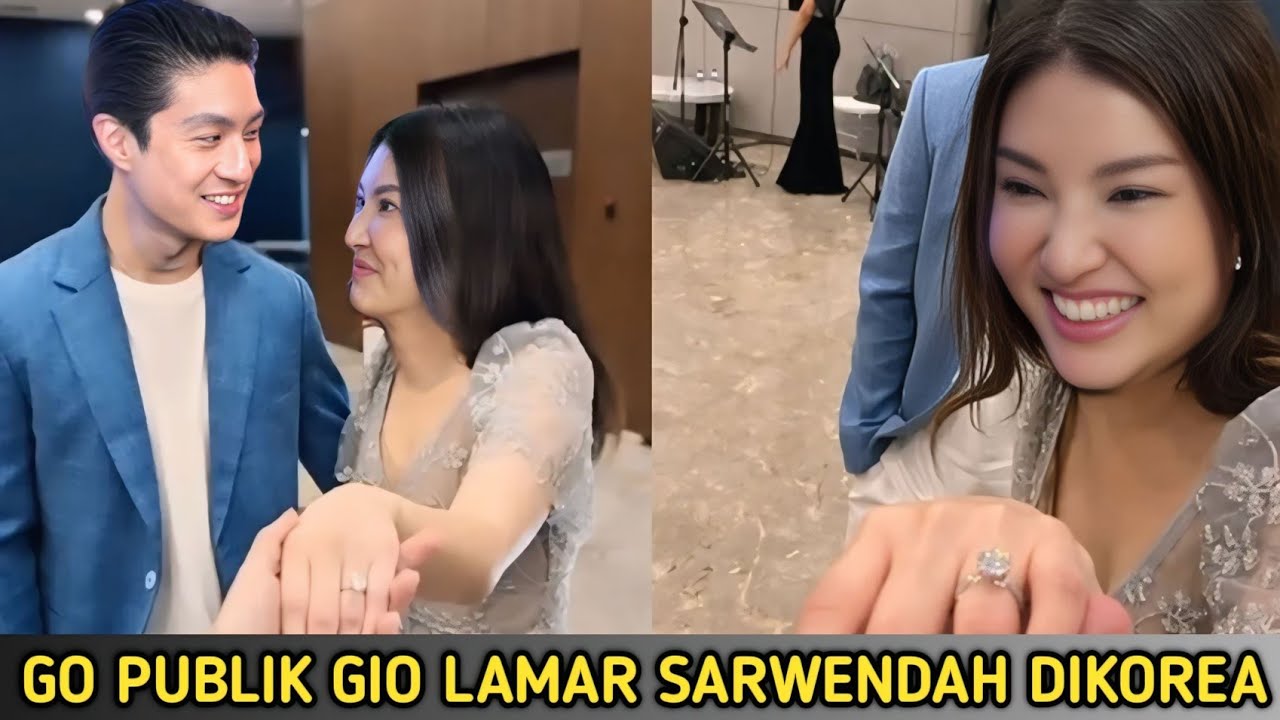 Gempar ! Liburan Ke Korea Giorgio Lamar Sarwendah Di Depan Publik