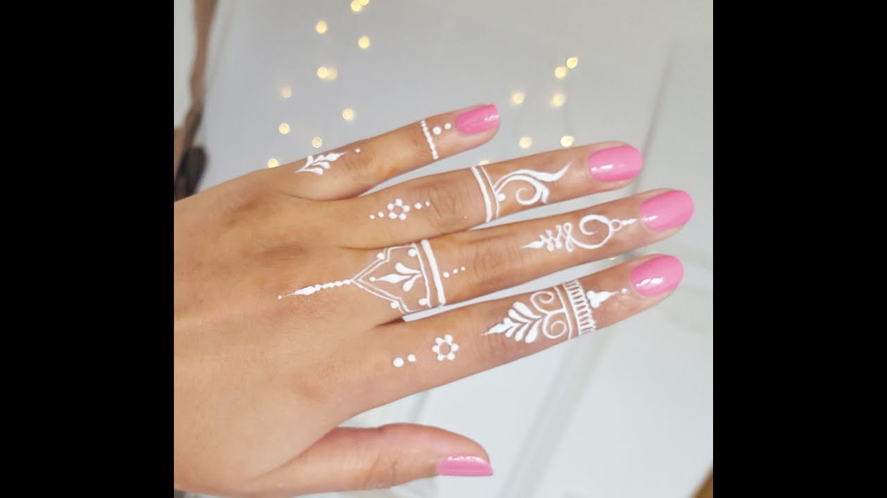 |Henna Art by Aroosa| How to: White Henna Tutorial