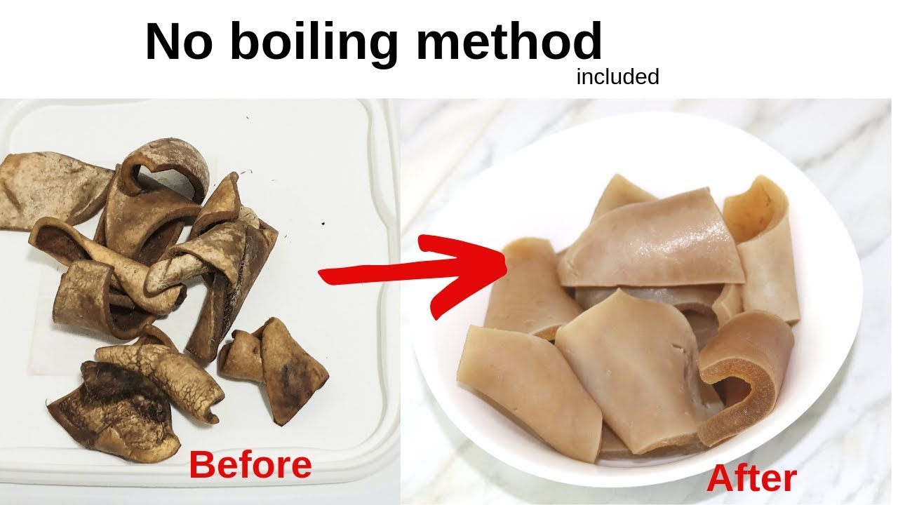 3 ways to Revive your Dried Cow Skin to become fresh | Pomo | Cow Skin