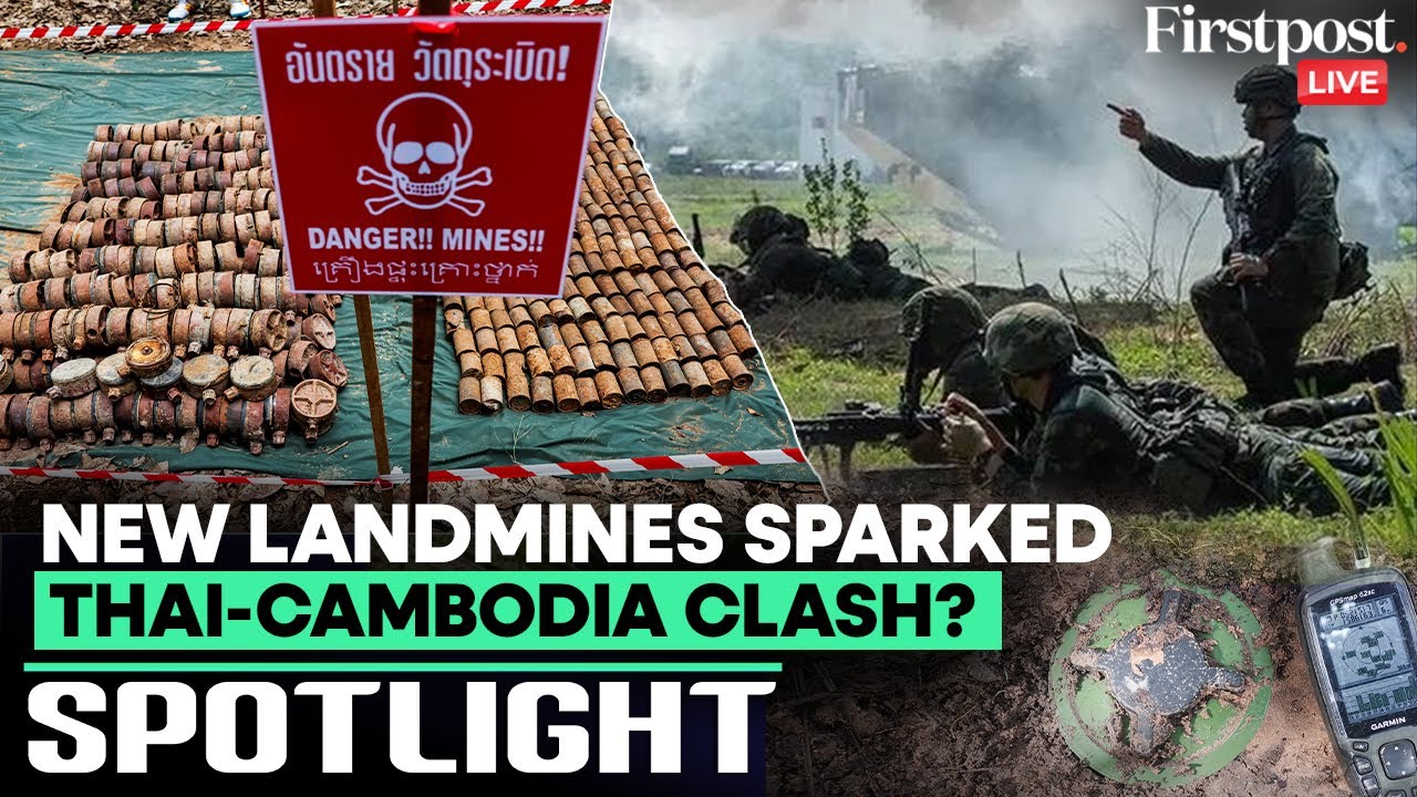 LIVE: Thailand-Cambodia Clashes Likely Sparked by New Landmines | Firstpost Spotlight | N18G