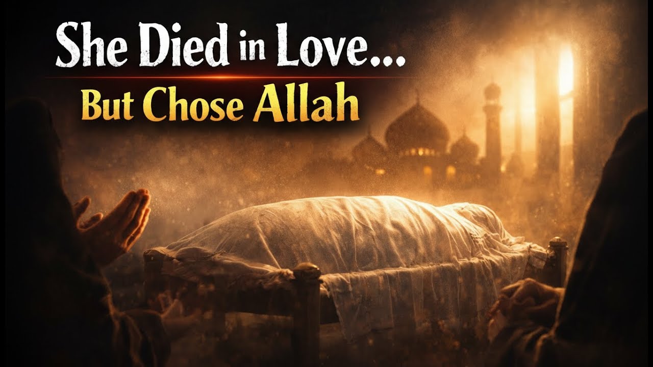 “She Died in Love… But Her Heart Belonged to Allah”#IslamicReminder#PowerfulReminder