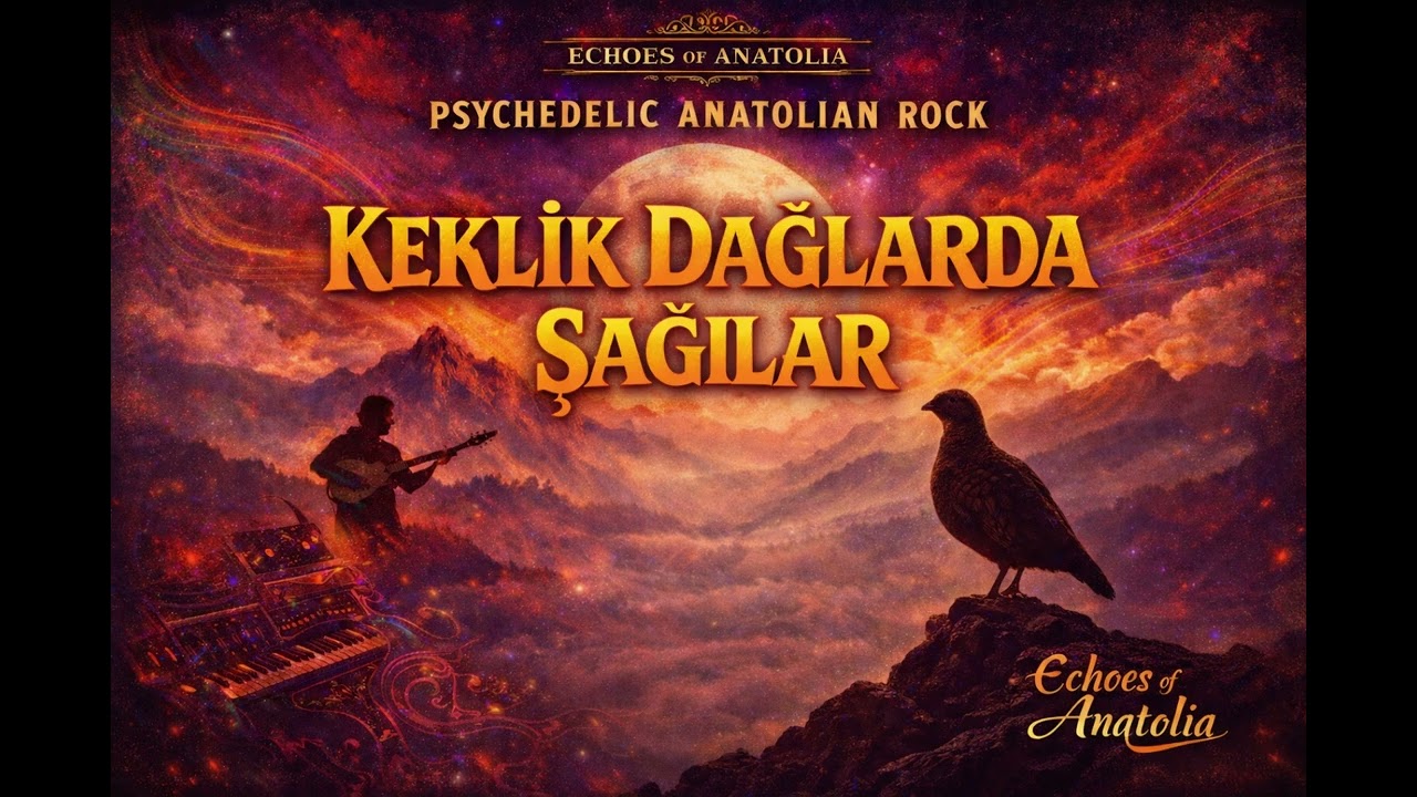 KEKLİK DAĞLARDA ŞAĞILAR | DEEP PSYCHEDELIC ANATOLIAN ROCK COVER #anatolianrock #psychedelic