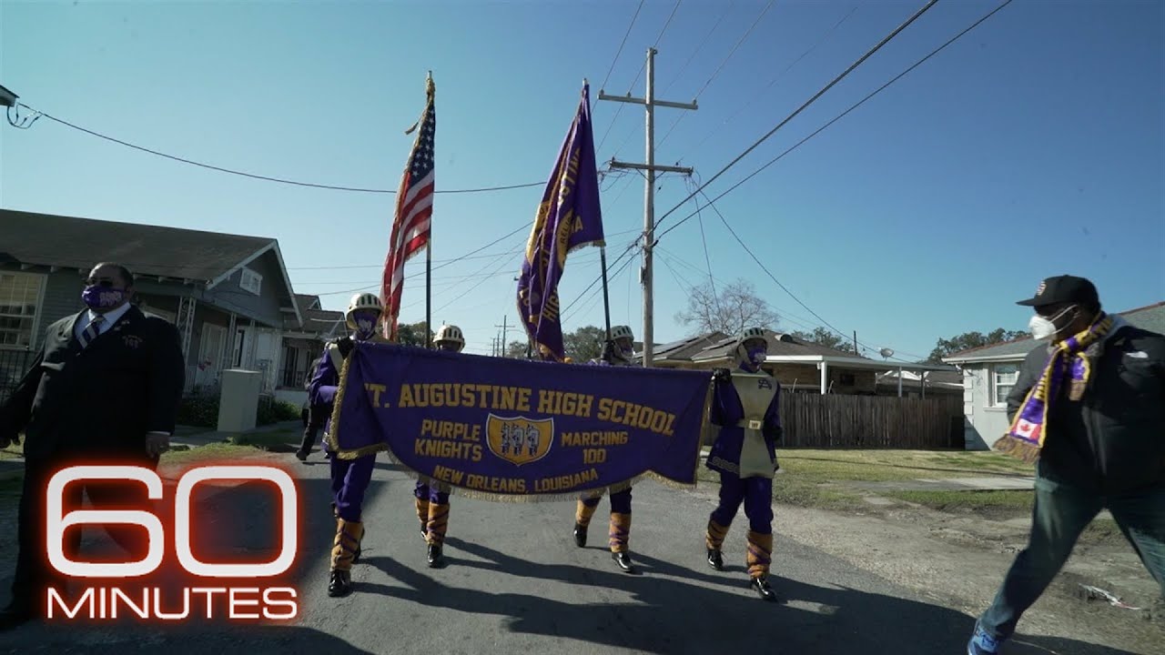 New Orleans' St. Augustine High School Marching Band emerges from pandemic to play notes of hope