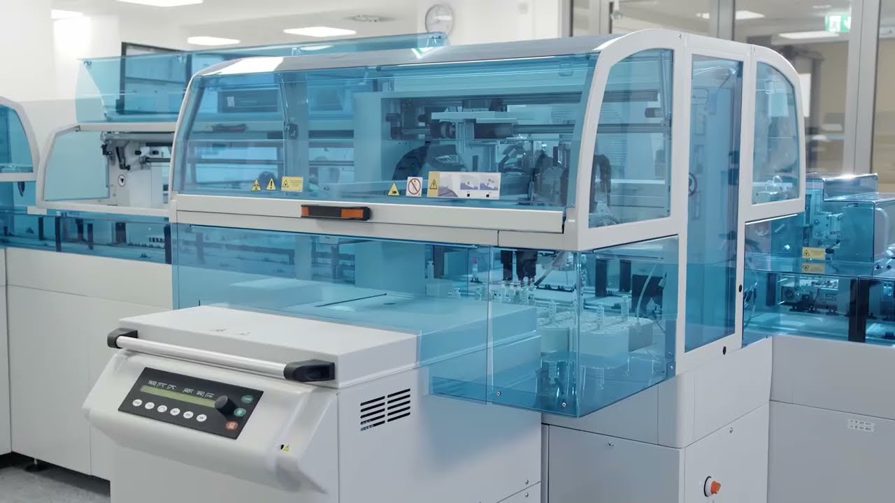 Inpeco's Total Lab Automation FlexLab™ - The full automation workflow in 90 seconds