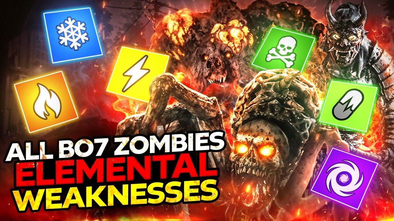 ALL Elemental Weaknesses In Black Ops 7 Zombies (Ammo Mods Final Update Following Rex Infernus)