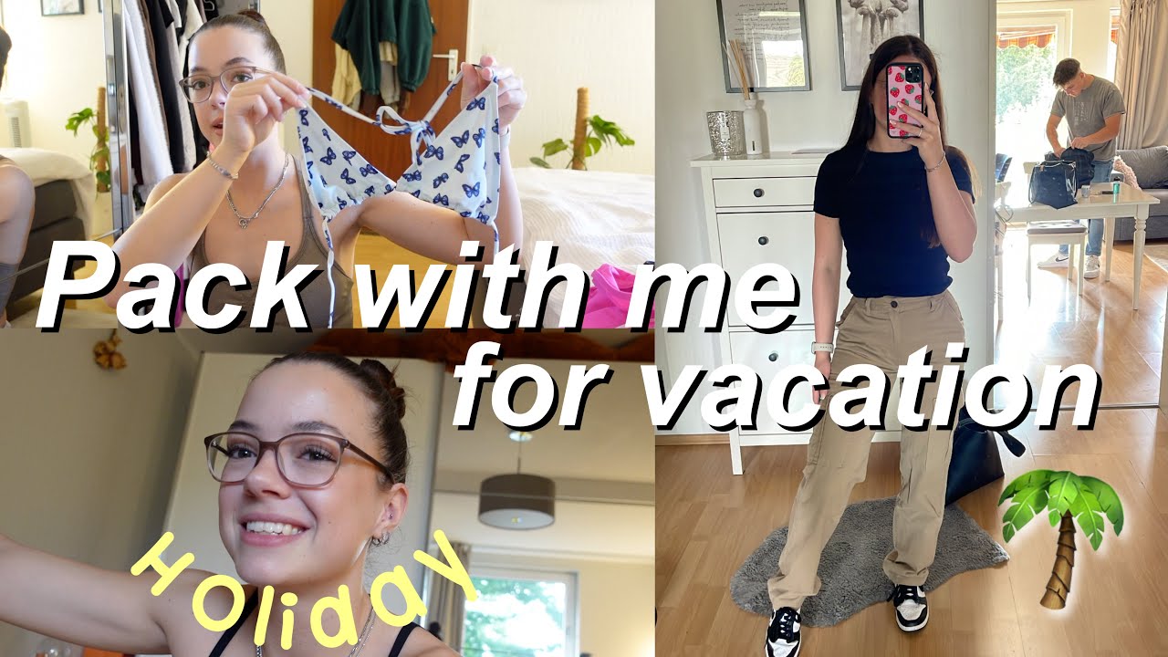 Pack with me for Vacation 🌴 | Hannah Theresa