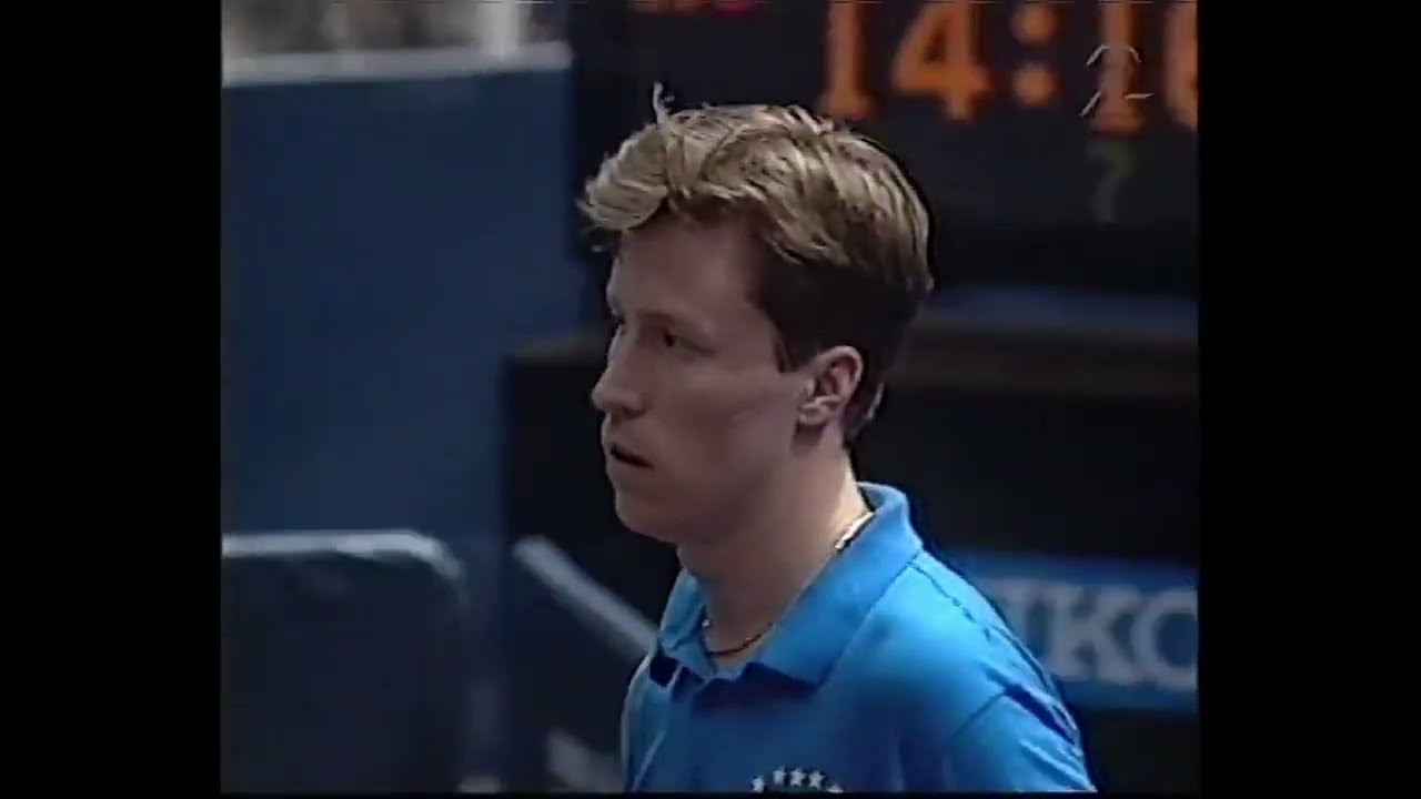 Jan-Ove Waldner vs Wang Hao, WC Tabletennis Teams Final 1993