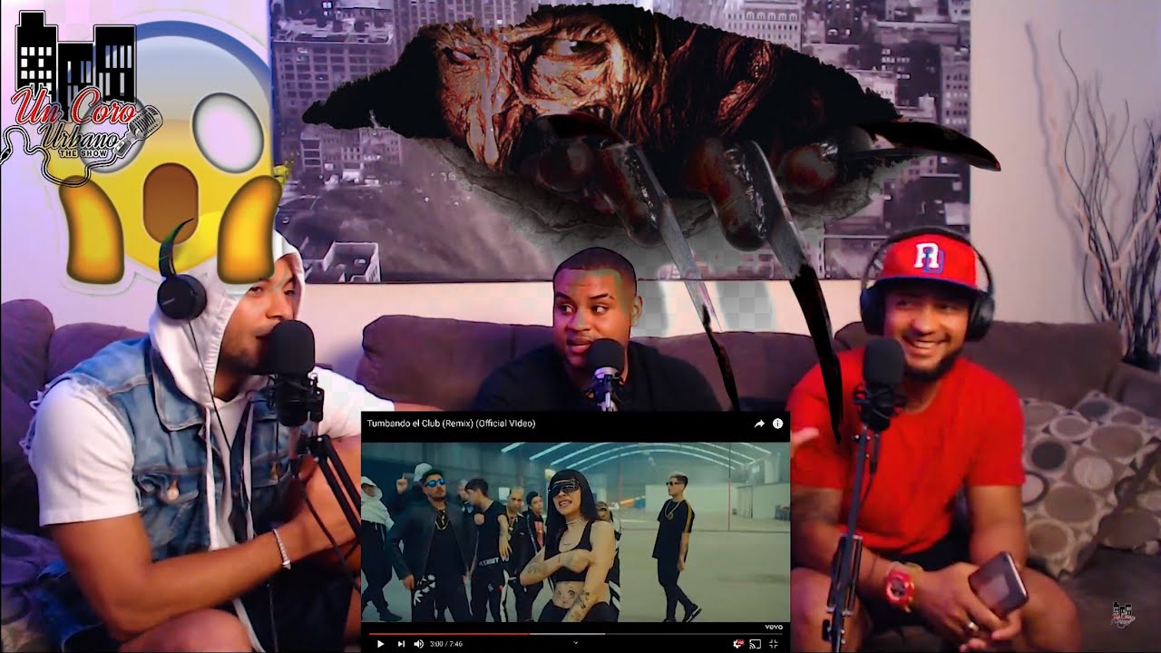 Tumbando el Club (Remix) - [Reaccion] TENGO MIEDO 🇦🇷🇩🇴😱❤️