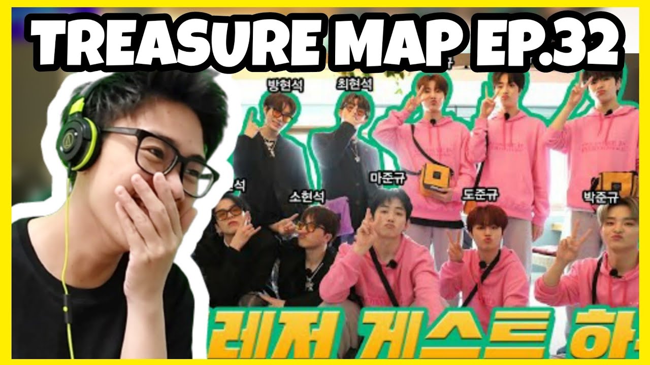 [TREASURE MAP] EP.32 REACTION!! 🏠 트레저 게스트 하우스 🏠 최현석 or 준규로 살아보기