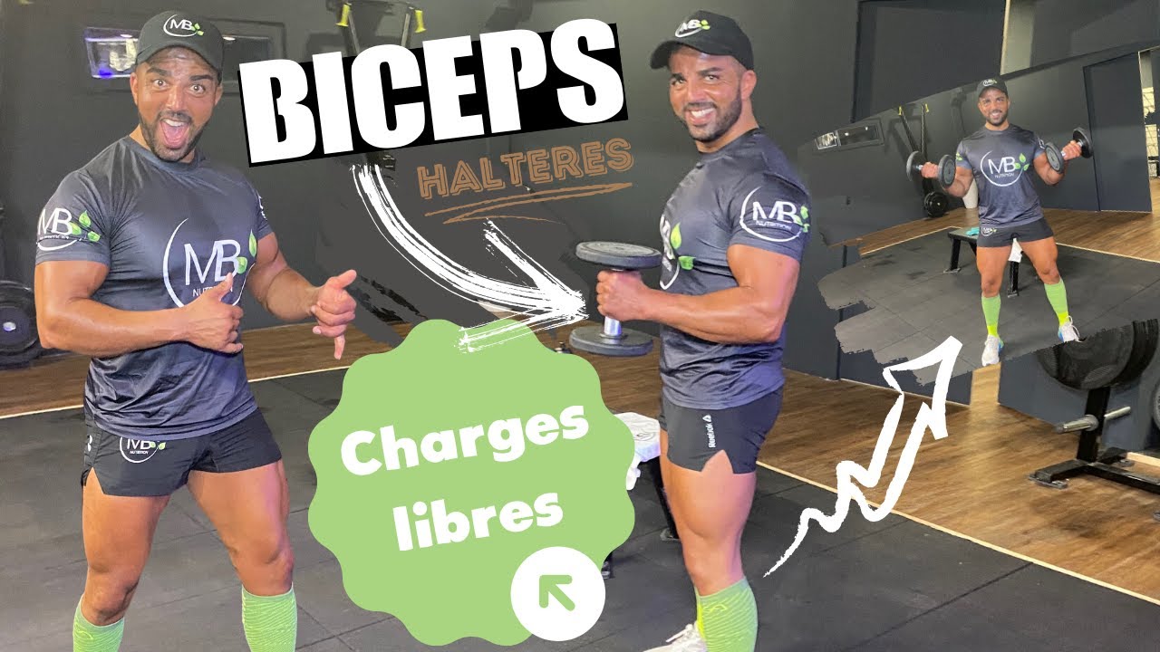Charges libres: BICEPS HALTÈRES DEBOUT 💪 - MES CONSEILS pour la qualité de travail !