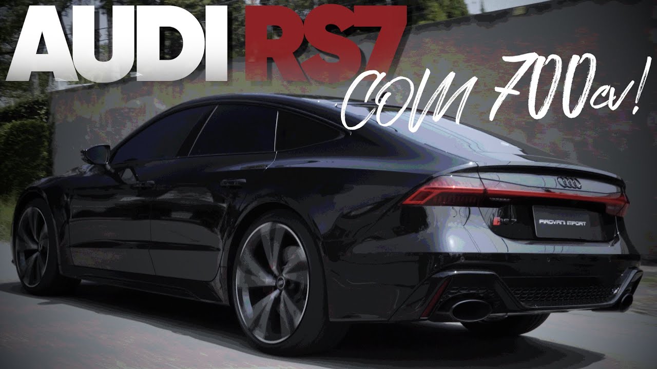 O BRUTAL AUDI RS7 COM 700CV !! PIROVANI IMPORT | ApC